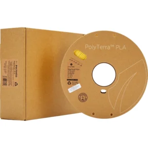 Polymaker PolyTerra sárga PLA filament csomagolás